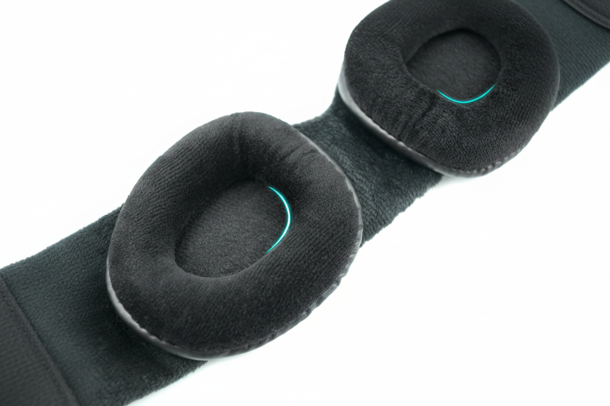 ALEGNÉ 3D Memory Foam Sleep Mask – 100% Blackout Eye Mask
